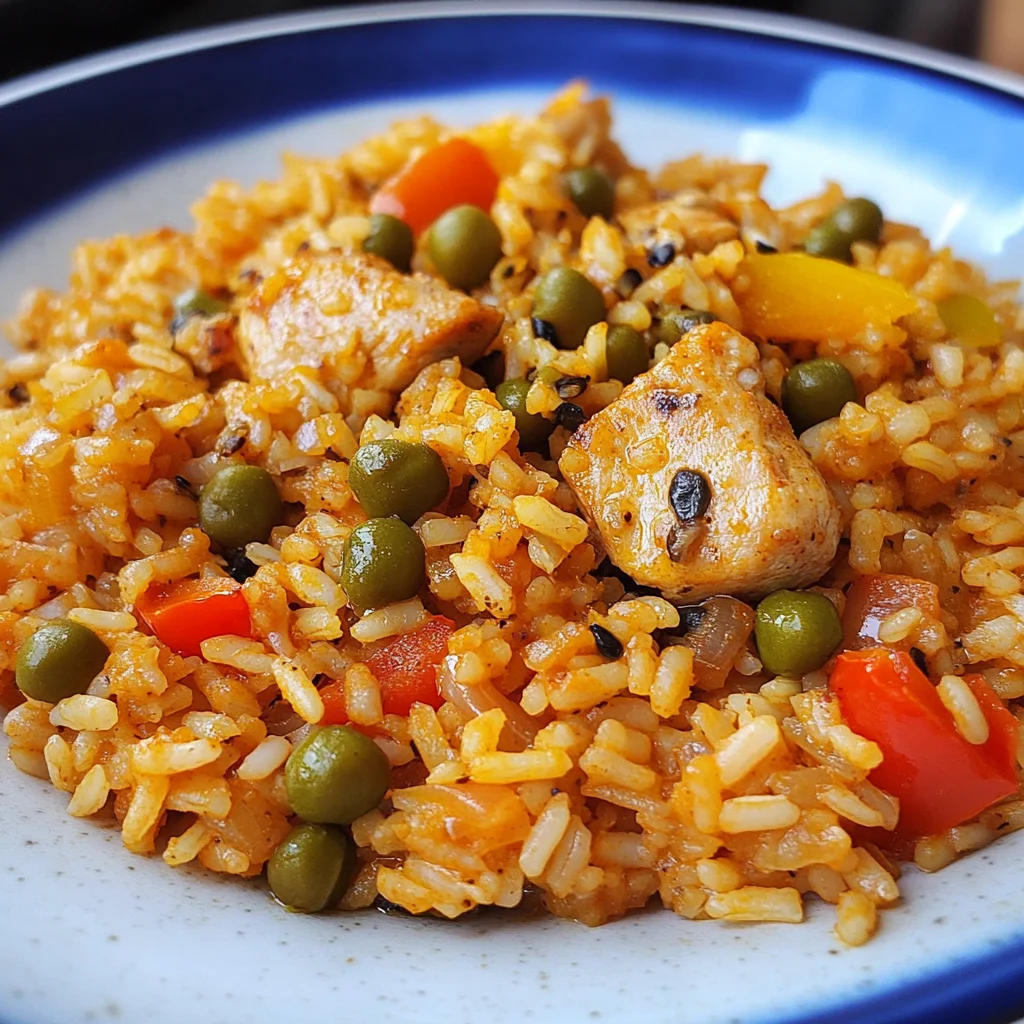 Arroz Con Gandules (Puerto Rican Rice with Pigeon Peas)