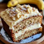 Banana Bread Cake with Cream Cheese Frosting