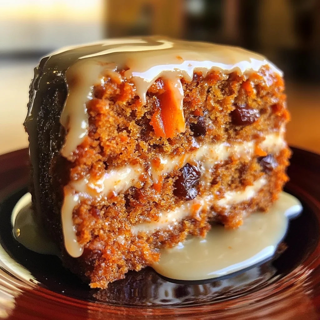 Carrot Date Spice Cake