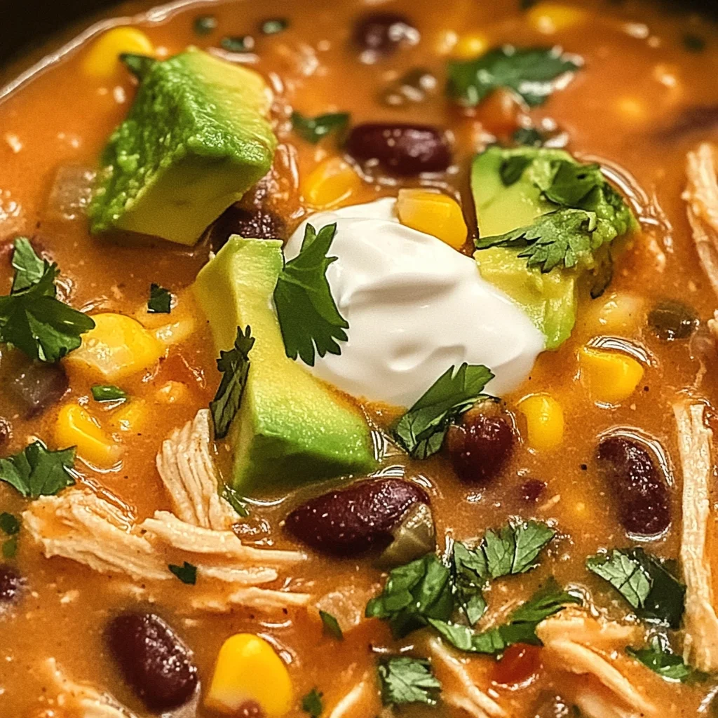 Chicken Enchilada Soup
