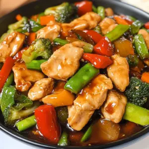 Chicken with Mixed Vegetable Stir Fry