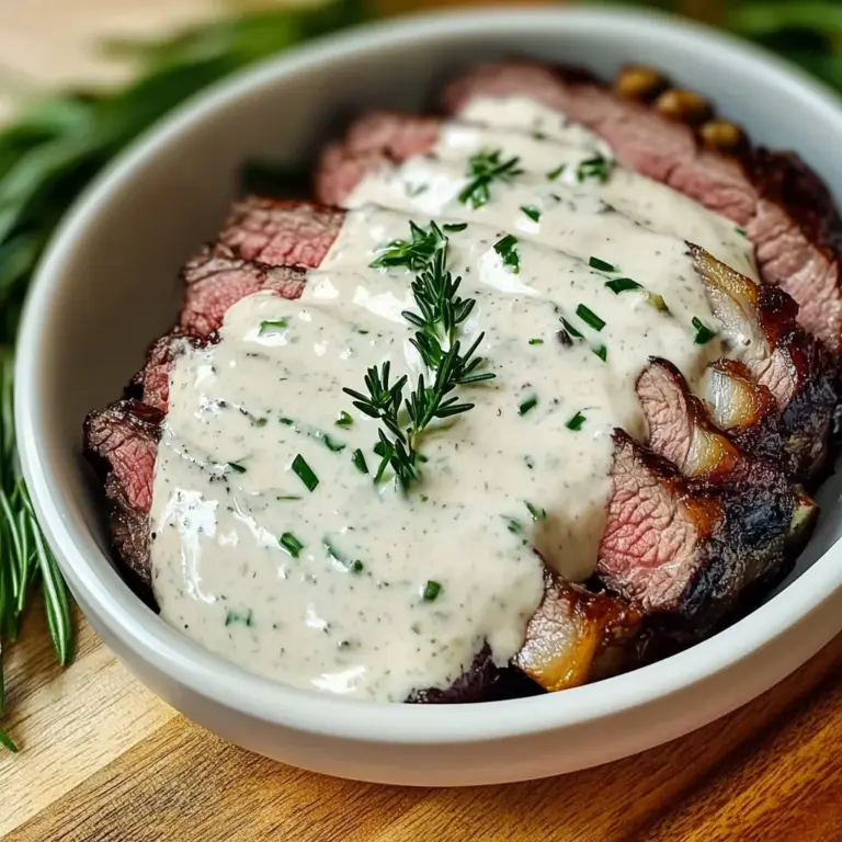 Creamy Horseradish Sauce for Prime Rib