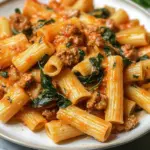 Creamy Sausage Rigatoni