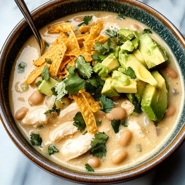 Creamy White Chicken Chili