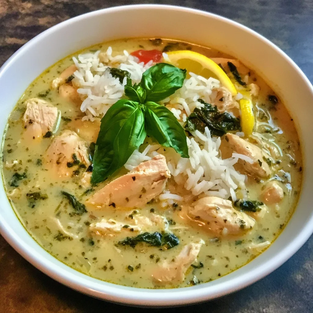 Crock Pot Thai Ginger Chicken Soup