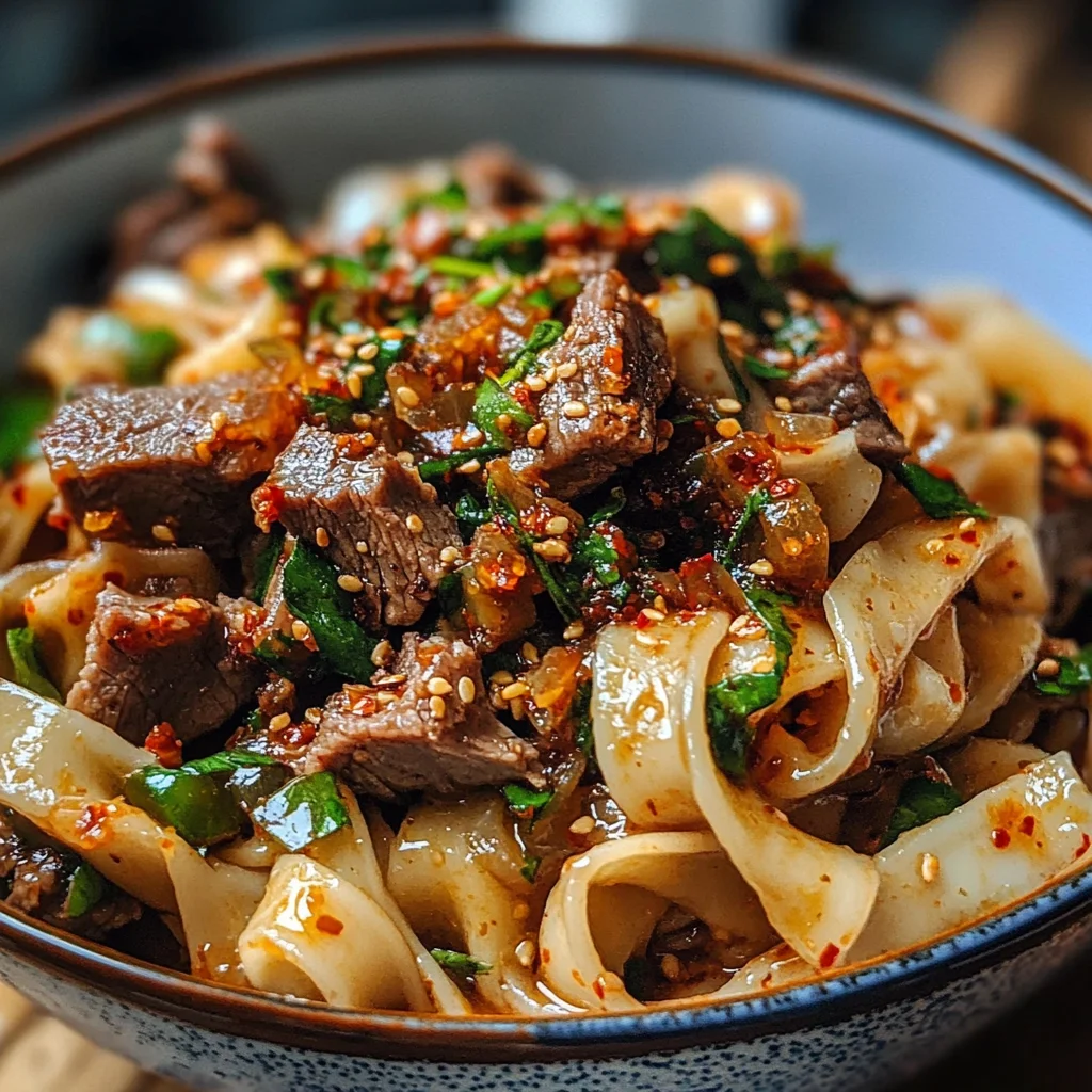 Cumin Lamb Noodles
