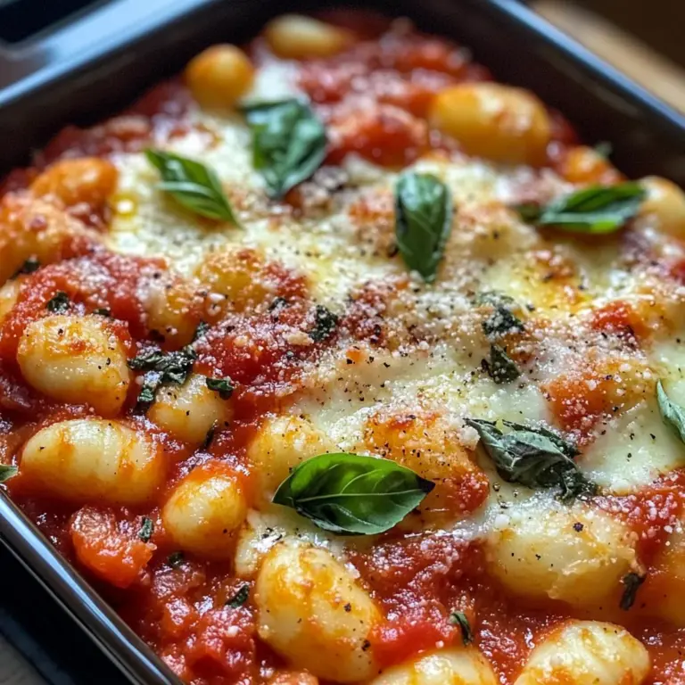Easy Gnocchi and Tomato Bake
