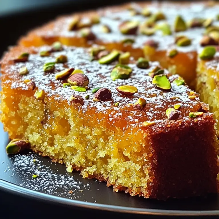 Flourless Orange Pistachio Almond Cake