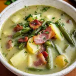 German Green Bean Soup Recipe (Grüne Bohnensuppe)