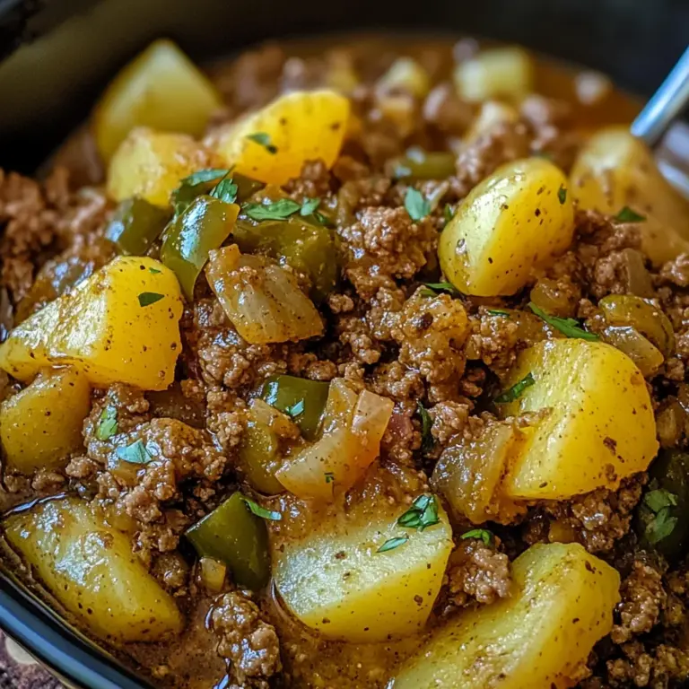 Green Chile Picadillo