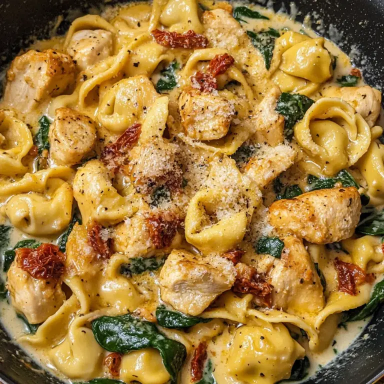 Marry Me Chicken Tortellini