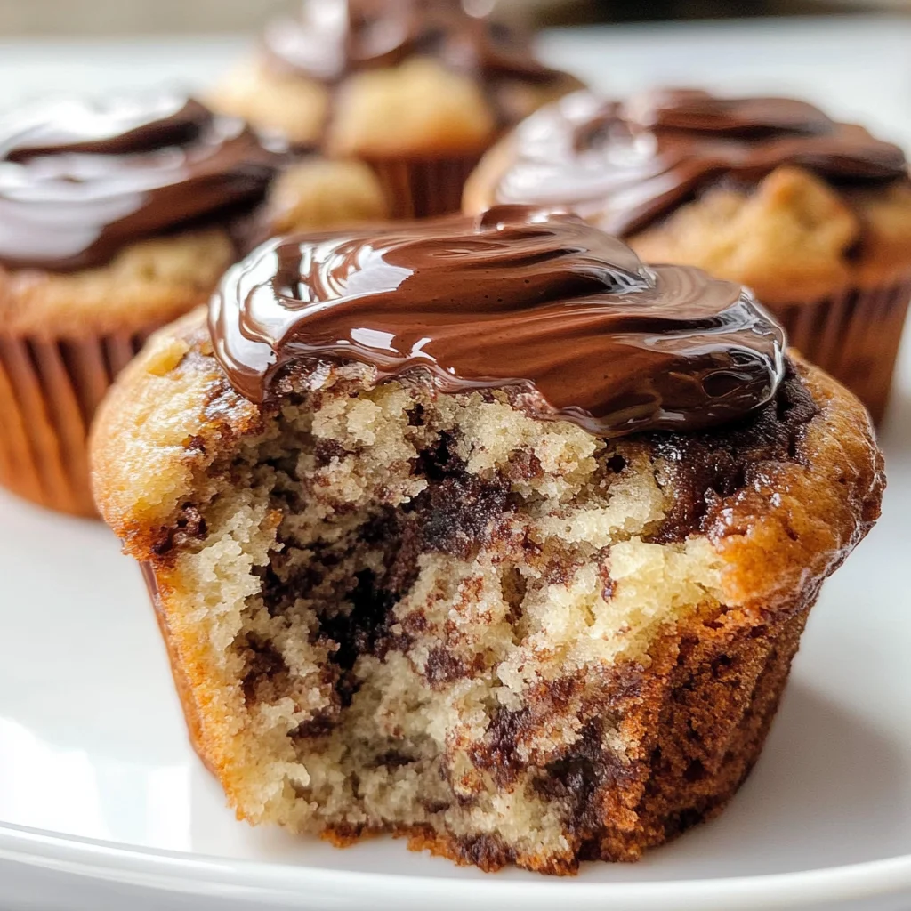 Nutella Banana Muffins