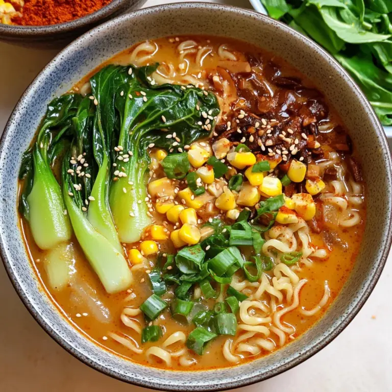 Peanut Butter Miso Ramen