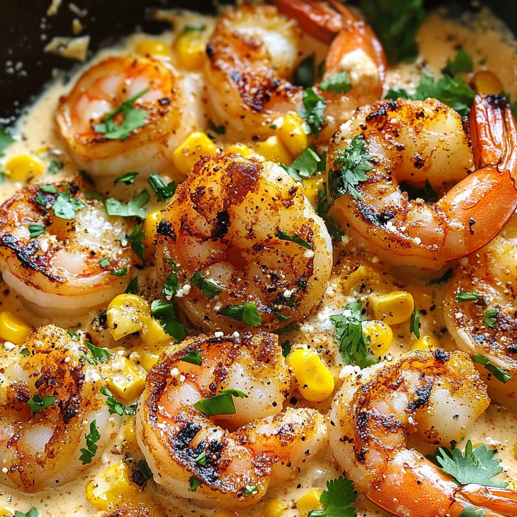 Shrimp and Creamed Corn (30 Minutes, One-Pan)