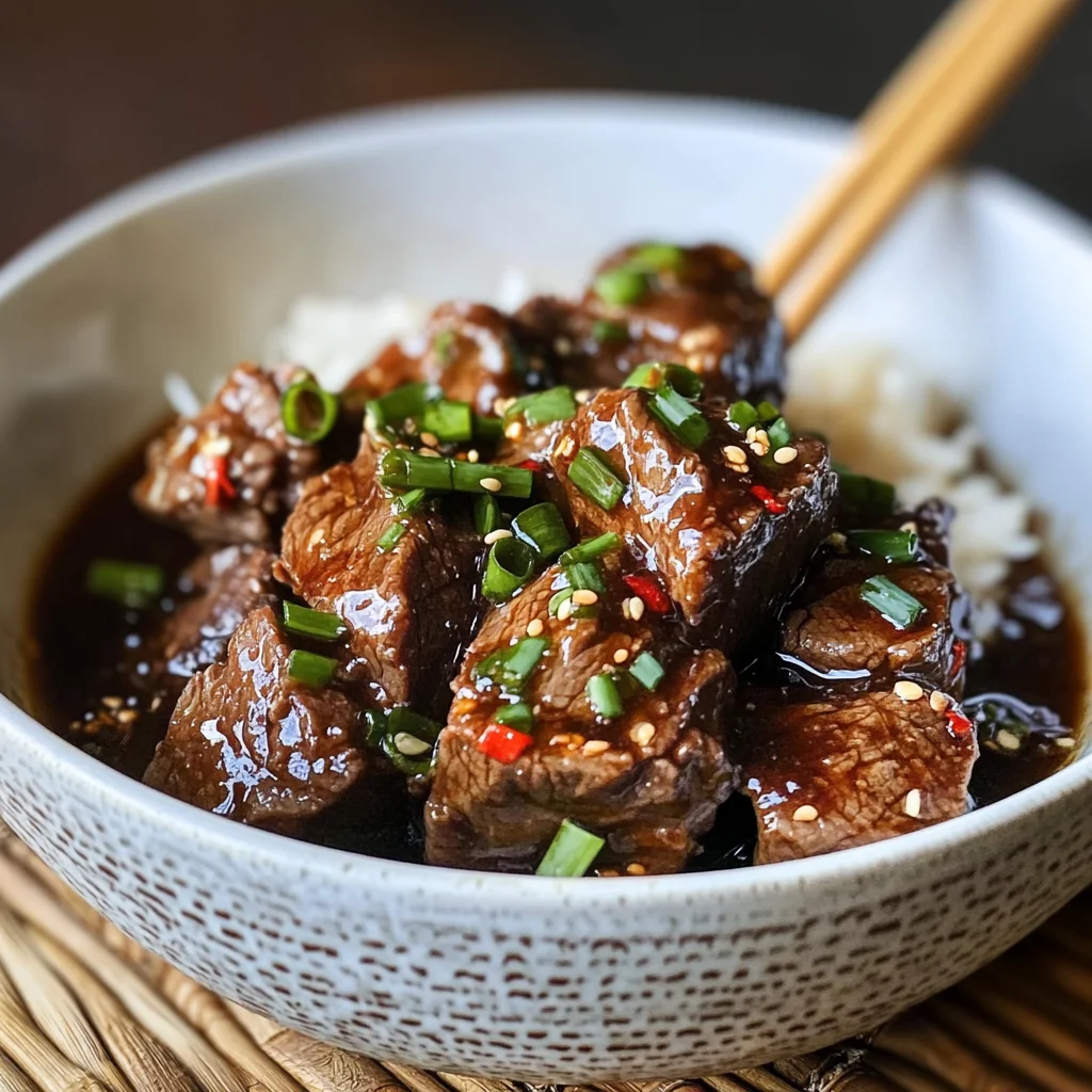 Slow Cooker Asian Braised Beef