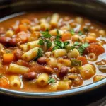 Slow Cooker Pasta E Fagioli Soup Recipe