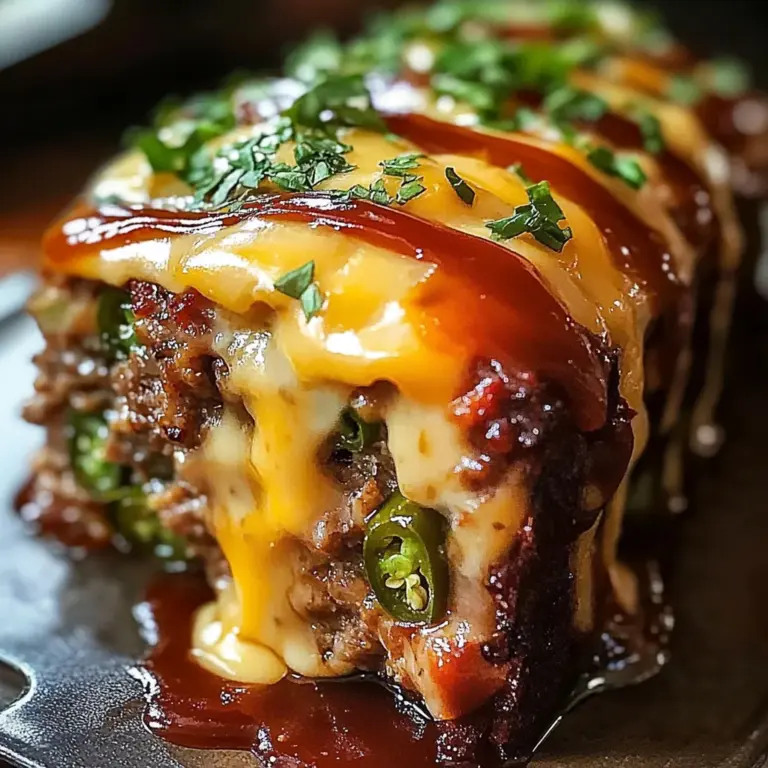 Smoky Jalapeño Popper Meatloaf: A Flavorful Twist on a Classic Dish