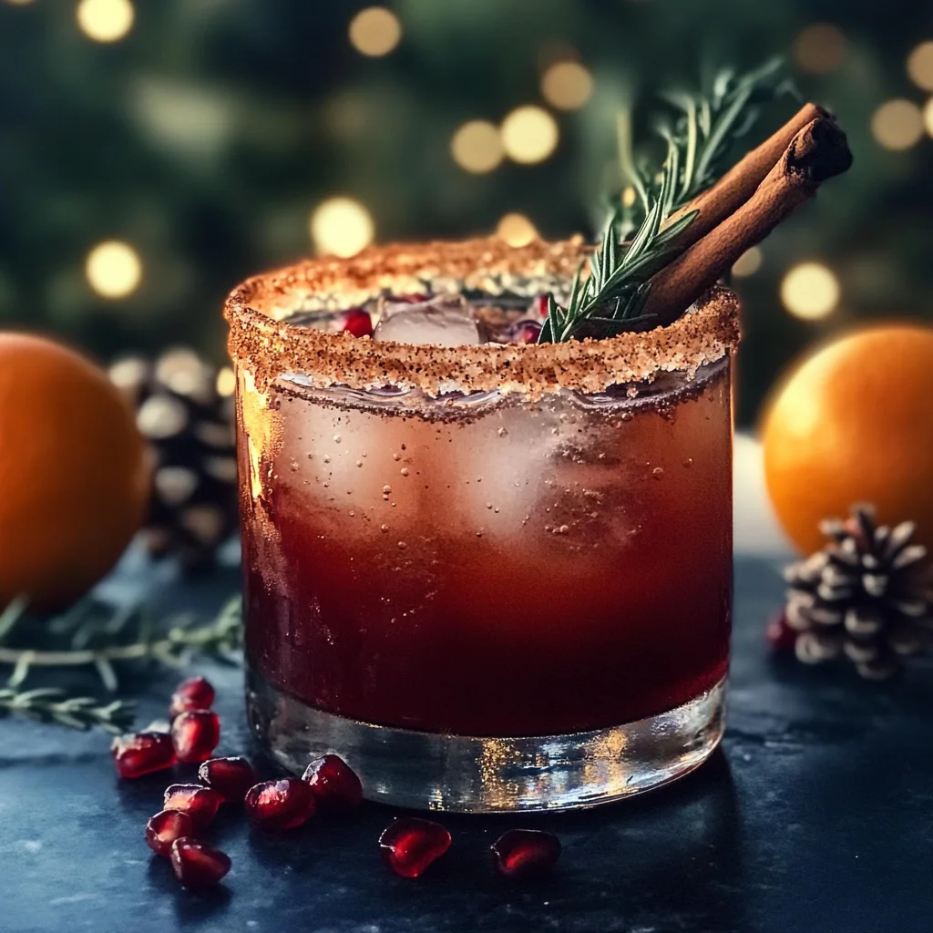 Spiced Christmas Margarita