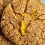 Spicy Orange Ginger Cookies