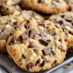 Sweet Chocolate Chip and Toffee Shortbread Cookies - Alrightwithme