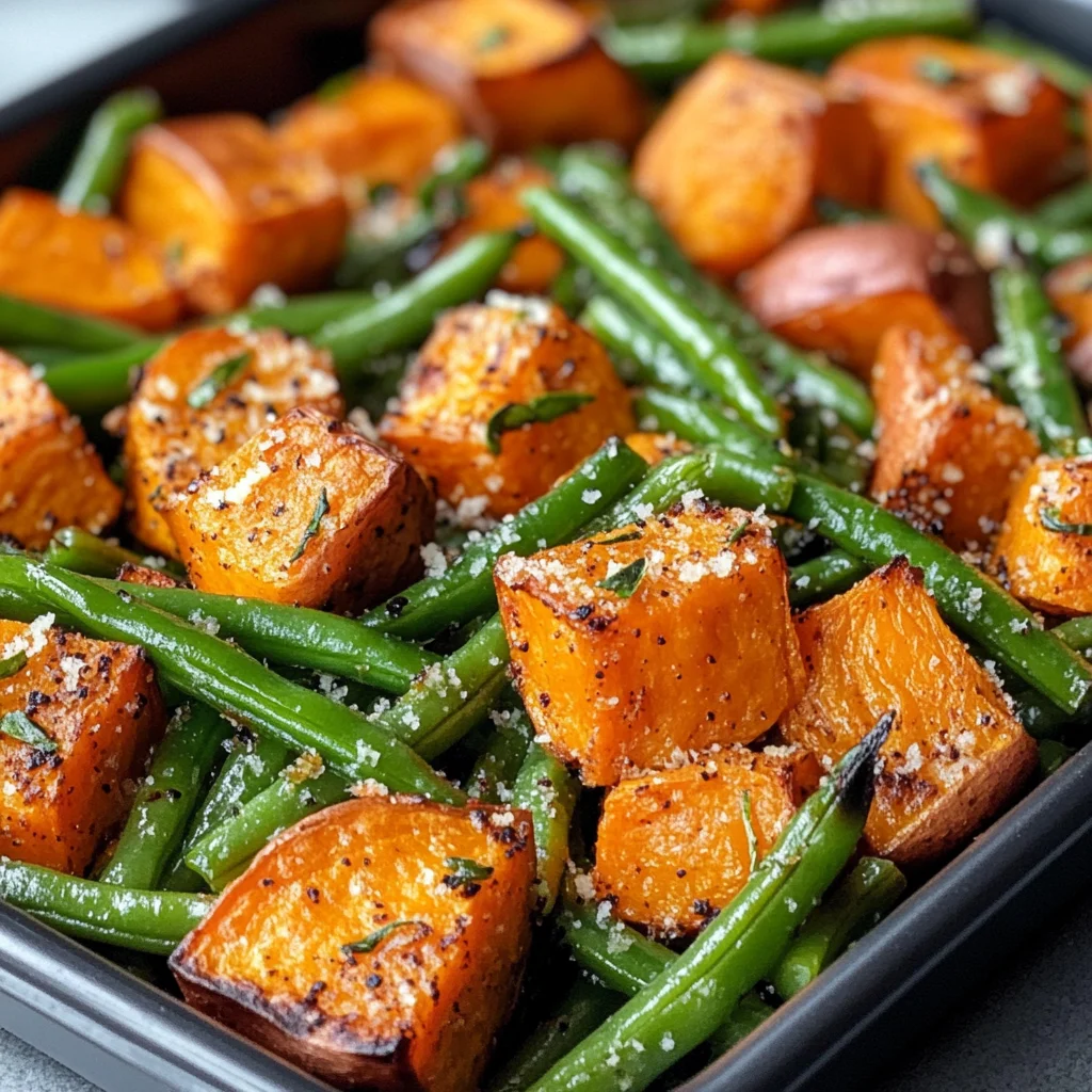 Sweet Potato & Green Bean Tray Bake: Easy & Delicious Recipe