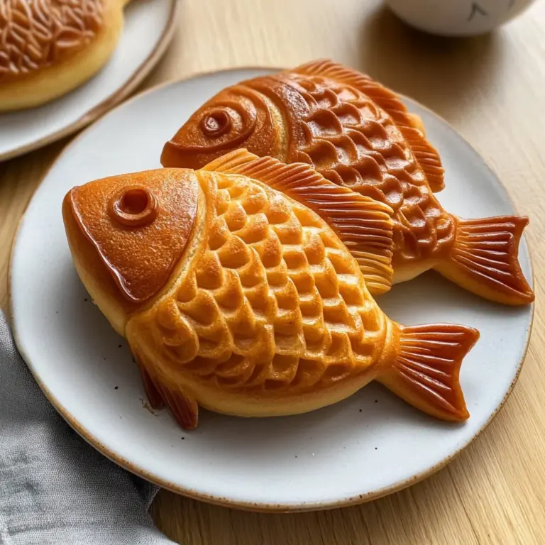 Taiyaki (Japanese Fish Dessert)