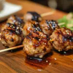 Tsukune (Japanese Chicken Meatballs) Recipe