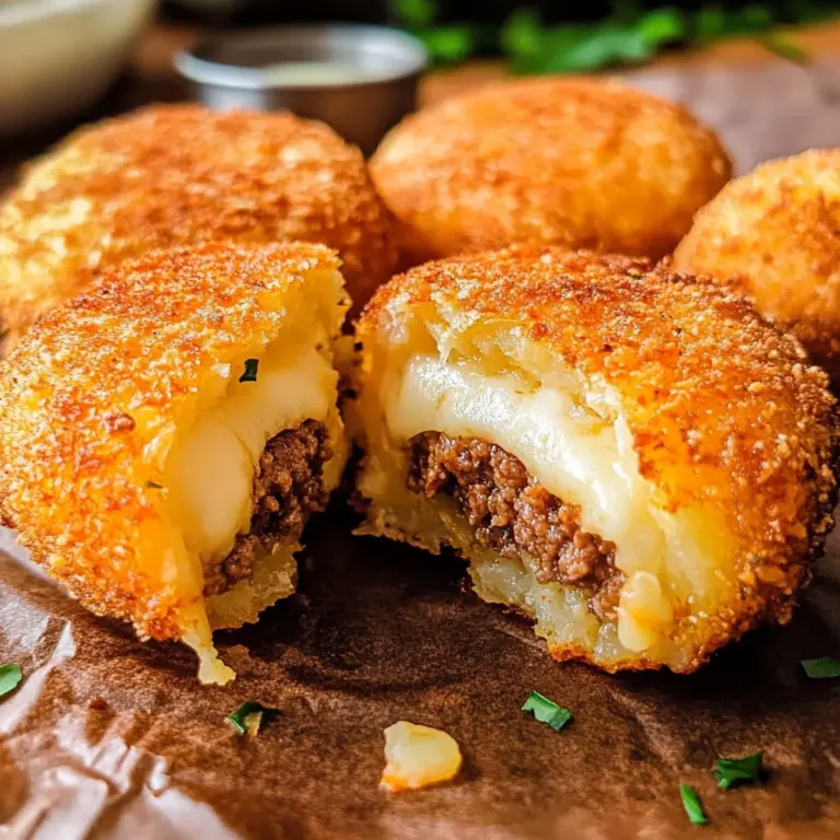 Beef Potato Croquettes
