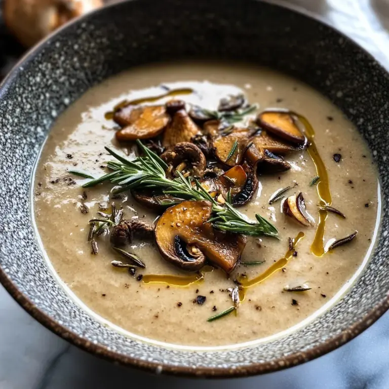 Best Mushroom Soup Recipe