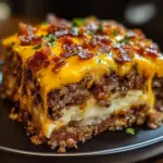 Cheesy Loaded Meatloaf Casserole