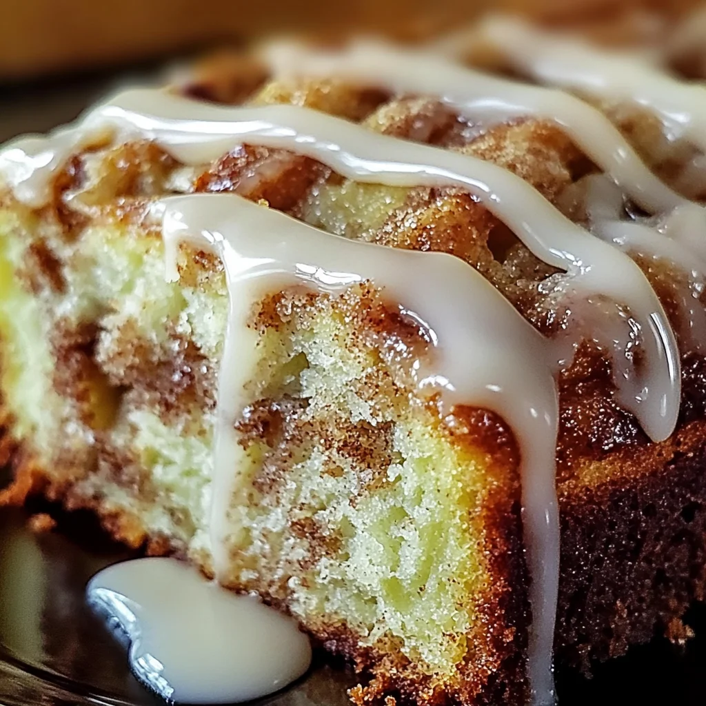 Cinnamon Roll Zucchini Bread