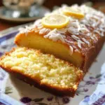 Coconut Lemon Loaf Cake