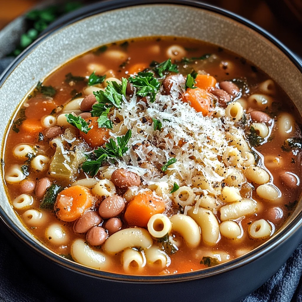 Cozy Pasta e Fagioli Soup Recipe