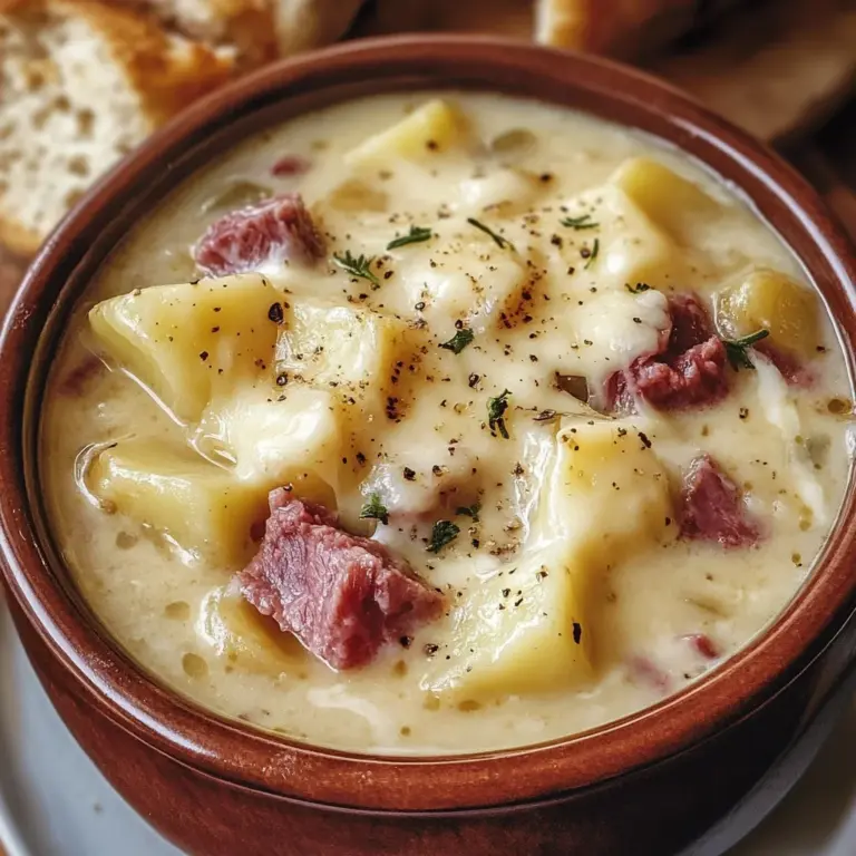 Creamy Reuben Soup Delight 
