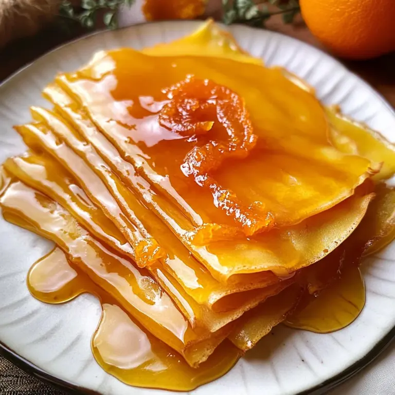 Crepes Suzette