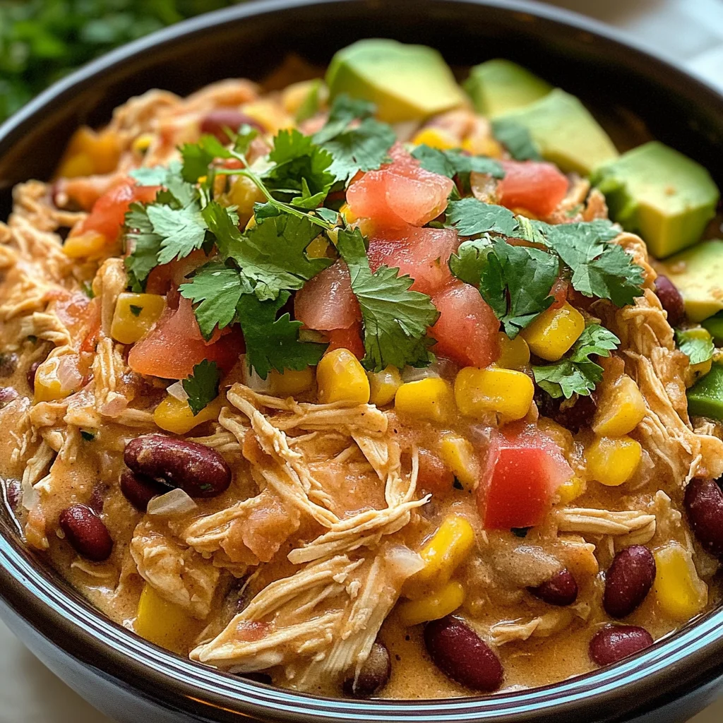 Crock Pot Fiesta Chicken
