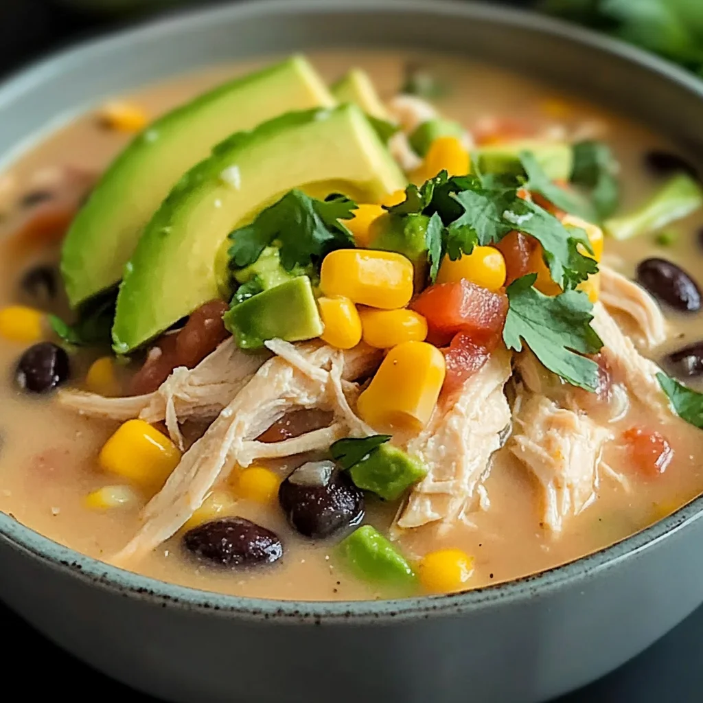 Crockpot White Chicken Chili – Easy, Creamy & Hearty