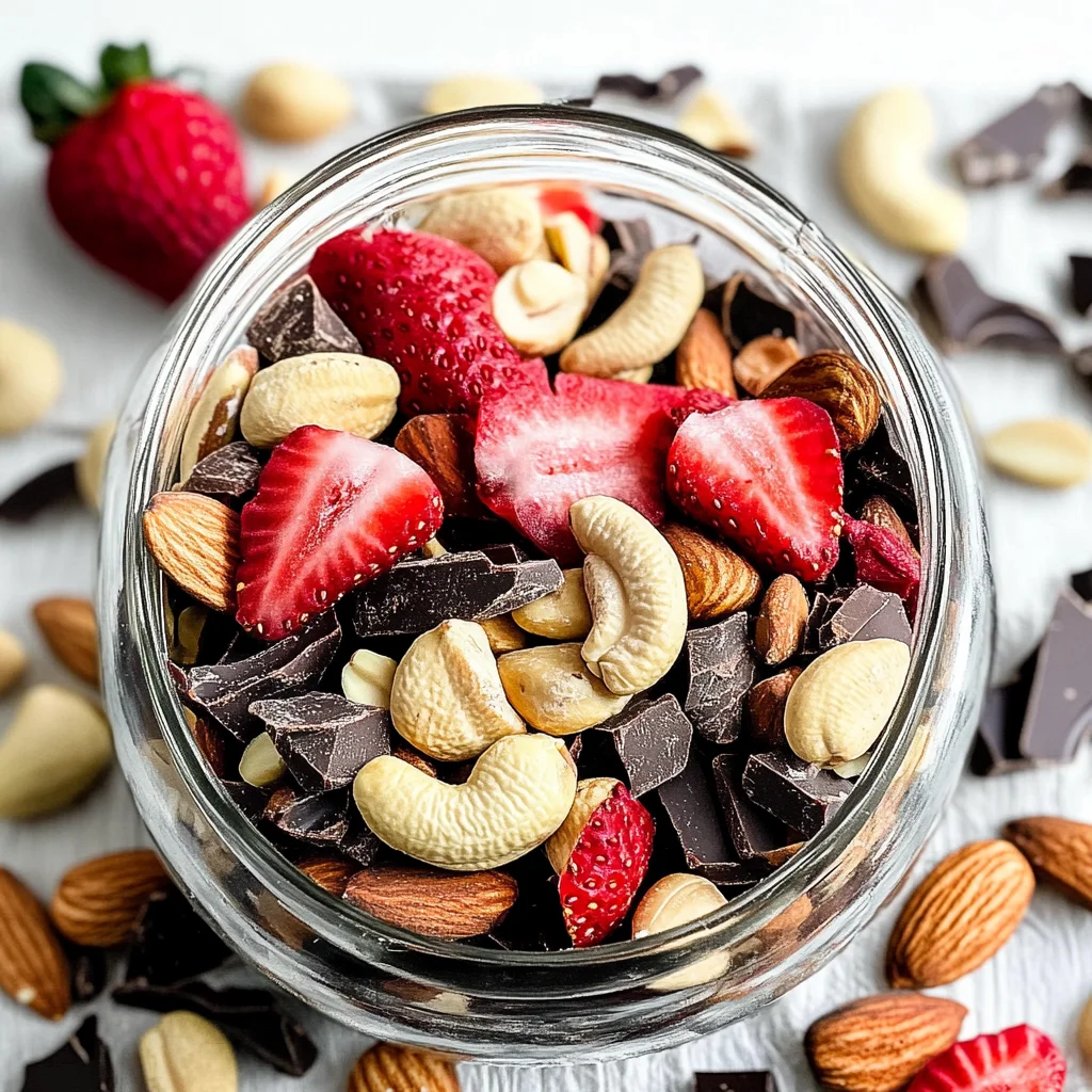 Dark Chocolate Trail Mix Recipe {Heart Healthy}