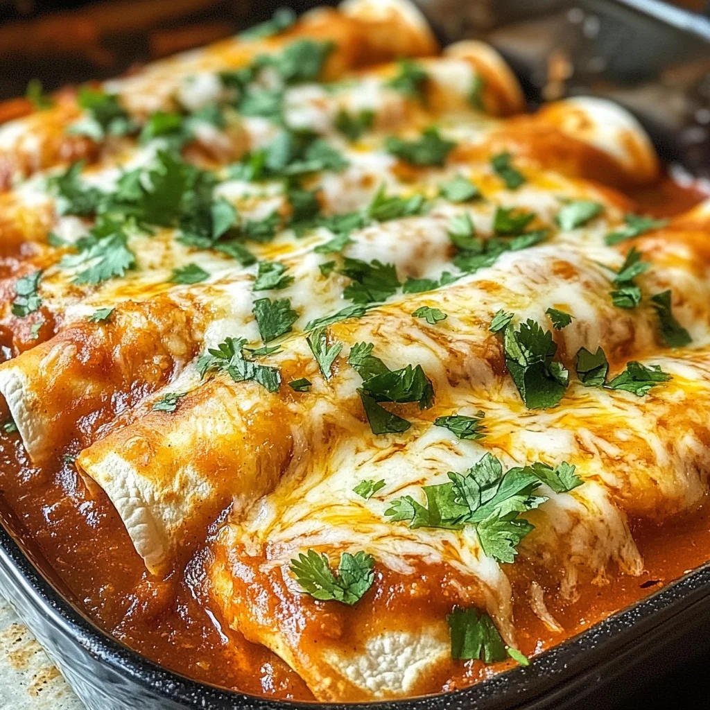 Delicious Chicken Enchiladas