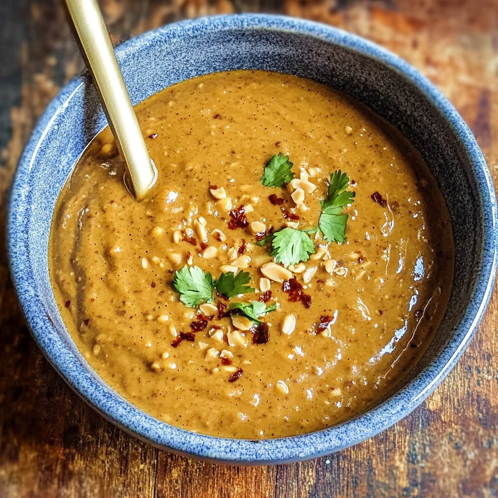 Easy Thai Peanut Sauce Recipe