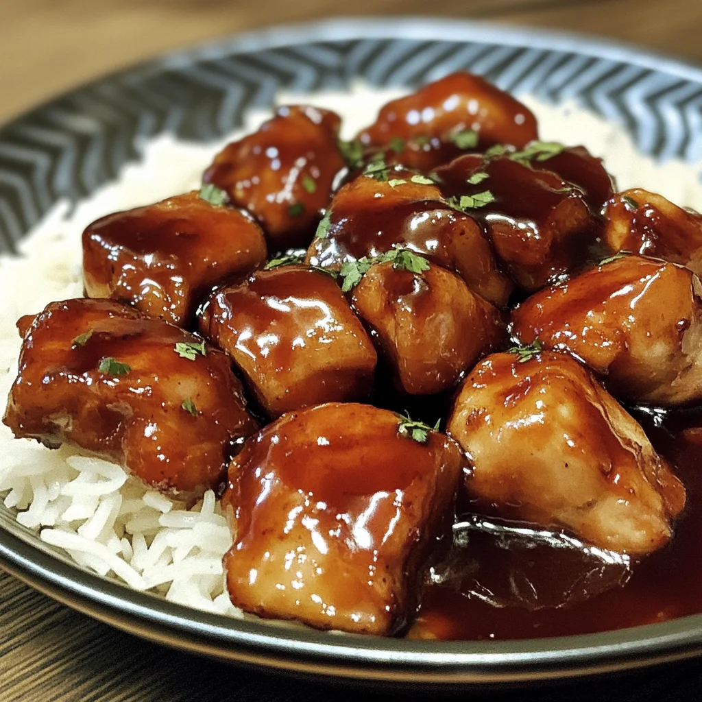 Food Court Bourbon Chicken Copycat Recipe