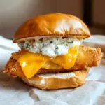 Fried Cod Fish Sandwich (Filet-O-Fish Inspired)