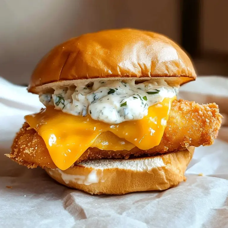 Fried Cod Fish Sandwich (Filet-O-Fish Inspired)