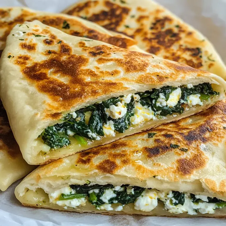 Gozleme (Easy Yogurt Dough)