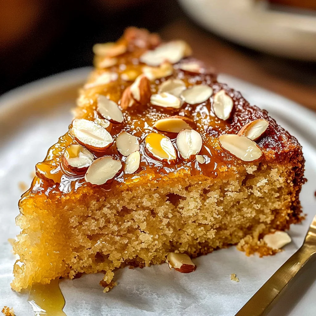 Honey Almond Cake