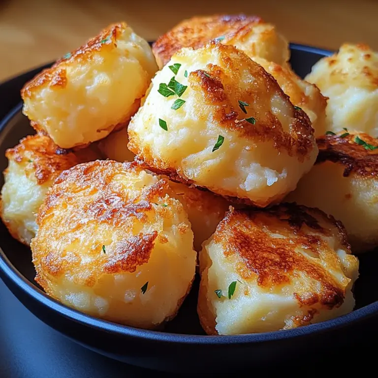 Leftover Mashed Potato Cheese Puffs