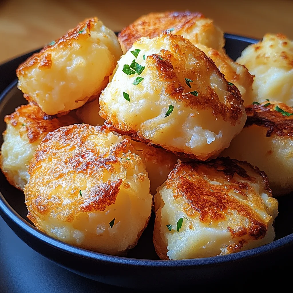 Leftover Mashed Potato Cheese Puffs