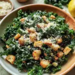 Lemony Parmesan Kale Salad