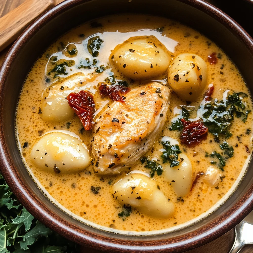 Marry Me’ Tuscan Chicken Gnocchi Soup