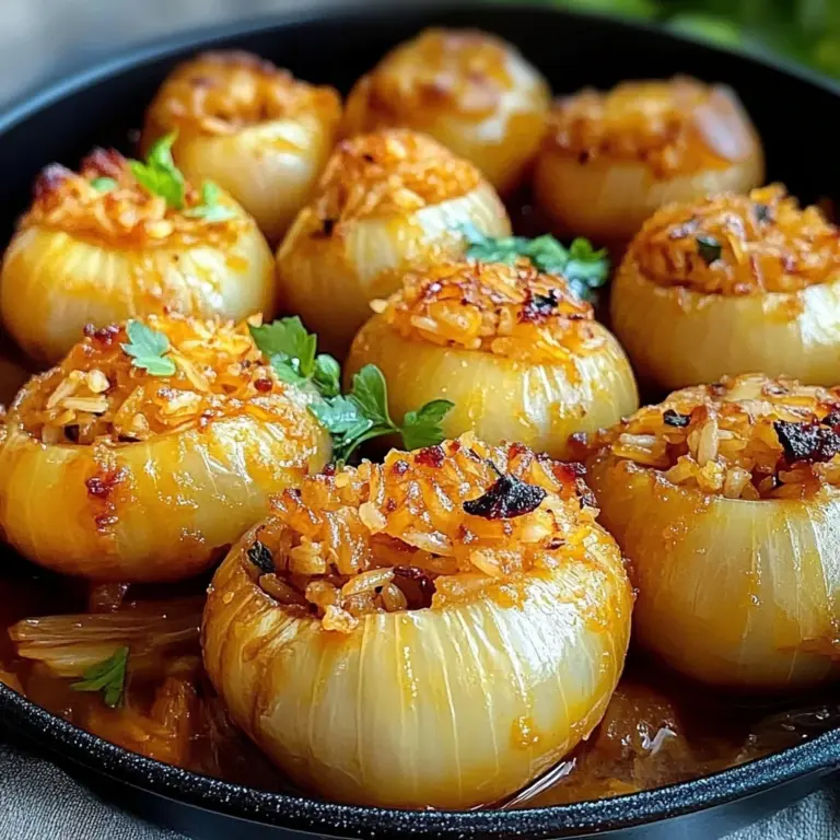 Persian Stuffed Onions Recipe (Dolmeh Piaz) in 8 Steps